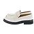Christian Dior Mocasines de cuero 'Dior Boy' Blanco - vista 3