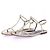 Sandalias planas Jil Sander de piel kaki