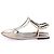 Sandalias planas Jil Sander de piel kaki - vista 2