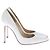 Gianvito Rossi Décolleté bianchi "105" Bianco - vista 2