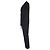 Completo color-block Dries Van Noten in cotone blu e nero Blu navy - vista 2
