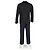 Completo color-block Dries Van Noten in cotone blu e nero Blu navy - vista 6