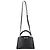 Bolsa de mão Louis Vuitton Capucines BB em couro preto