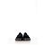 Sneakers Slip-On Dries Van Noten in Velluto Nero - vista 9