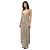 Autre Marque Vestido de seda con estampado de leopardo abstracto Raey Dip Hem Negro Beige