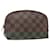 LOUIS VUITTON Damier Ebene Pochette Cosmetic PM Pouch N47516 LV Auth hk2571  ref.2229638
