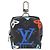 LOUIS VUITTON Eclipse Graffiti Portachiavi Pouch Quadrato M00969 Auth 117679AM Monogramma
