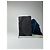 Clutch in suede vintage Bottega Veneta blu navy e bianco - vista 9