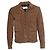 Saint Laurent, Wildleder-Westernjacke in Cognac 2019 Braun