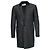 Saint Laurent, Long glitter sequins blazer jacket Black Silvery Golden