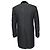 Saint Laurent, Long glitter sequins blazer jacket Black Silvery Golden - view 3