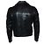 Saint Laurent, schwarze Lederbiker FW14 - Ansicht 2
