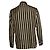 Camicia Versace con stampa greca nera e dorata Nero D'oro - vista 2