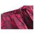 Falda midi de tafetán rosa difusa Christian Dior Otoño 2021 Burdeos - vista 3