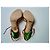 DOLCE & GABBANA sandali nuovi in raso arancione e verde taglia 38 Multicolore - vista 7