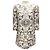 Prabal Gurung Elfenbein Multi-Print Seiden-Satin Mini-Kleid Mehrfarben