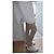 Leggings Ventcouvert de nubuck beige - vista 7