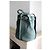 Céline Big Bag borsa a secchiello verde in pelle - vista 5