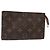 LOUIS VUITTON Monogram Bucket PM Pochette Accessorio LV Auth th6029 Monogramma