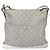 Borsa a Spalla GG Canvas Gucci Argento 145857 Auth ki5740 - vista 13