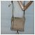Borsa a Spalla GUCCI GG Canvas Sherry Line Beige Nero 144388 Auth 123961 - vista 22