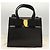 Borsa a mano in pelle Vala 2 vie nera e oro di Salvatore Ferragamo Auth gh079 Nero D'oro - vista 12