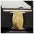 Borsa a mano in pelle Vala 2 vie nera e oro di Salvatore Ferragamo Auth gh079 Nero D'oro - vista 19