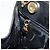 Borsa a mano in pelle Vala 2 vie nera e oro di Salvatore Ferragamo Auth gh079 Nero D'oro - vista 22