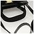 Borsa a mano in pelle Vala 2 vie nera e oro di Salvatore Ferragamo Auth gh079 Nero D'oro - vista 7