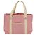 Bulgari Borsa Tote BVLGARI Logo Mania in tela rosa argento Auth 121657 - vista 13