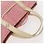 Bulgari Borsa Tote BVLGARI Logo Mania in tela rosa argento Auth 121657 - vista 6