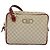 Céline Borsa a Spalla in Tela Macadam CELINE Beige Oro Auth 123145 D'oro - vista 13