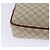 Céline Borsa a Spalla in Tela Macadam CELINE Beige Oro Auth 123145 D'oro - vista 15