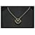 Van Cleef & Arpels Vintage Alhambra - Holiday Pendant 2023 - Rose gold and obsidian necklace Gold hardware  - view 2