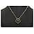 Van Cleef & Arpels Vintage Alhambra - Holiday Pendant 2023 - Rose gold and obsidian necklace Gold hardware  - view 3