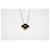 Van Cleef & Arpels Vintage Alhambra - Holiday Pendant 2023 - Rose gold and obsidian necklace Gold hardware  - view 4