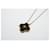 Van Cleef & Arpels Vintage Alhambra - Holiday Pendant 2023 - Rose gold and obsidian necklace Gold hardware  - view 8