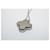 Van Cleef & Arpels Vintage Alhambra - Holiday Pendant 2022 - White gold, diamond and Sèvres porcelain necklace Gold hardware  - view 6