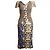Just Cavalli Kleid mit Blumenmuster blau aus Viskose Mehrfarben