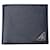 Prada Saffiano Men's Compact Wallet Navy Blue Leather Pony-style calfskin  ref.2230367