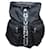 Givenchy Nylon x Leather Daypack Backpack Black White  ref.2230396