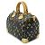 Louis Vuitton Monogram Multicolore Speedy 30 Handbag Black Multiple colors - view 3
