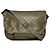 Borsa a spalla Gucci verde e khaki Cachi - vista 2
