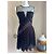 Schwarzes Kleid MAJE – Größe 2 - Transparente Plumetis & fließender Rock