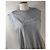 Vestido Diesel gris de algodón oversize - vista 2