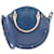 Chloé Pixie Handtasche Blau Leder
