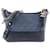 Chanel Gabrielle Shoulder Bag Black Navy blue Leather  ref.2230573