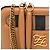 Borsa a spalla Fendi in vitello marrone Vitello King Nubuck Pequin Karligraphy - vista 10