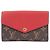 Portafoglio Pallas Compact Bi-fold di Louis Vuitton Marrone Rosso