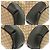Gucci GG Canvas Leather Handbag Black Beige - view 4
